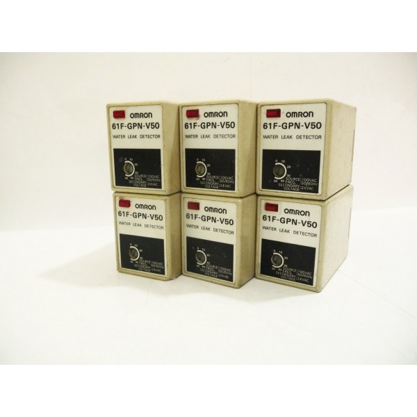 Water Level Relay / Detector with base, 61F-GPN-V50, Omron, Japan (14 Days Warrenty on Entire Stock)